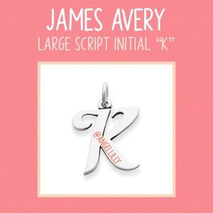 James Avery Large βKβ Script Initial
